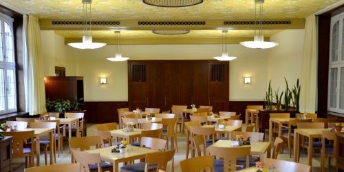 Die Cafeteria - ein beliebter Treffpunkt